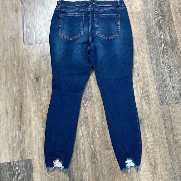 Lane Bryant mid rise skinny jeans signature fit size 14 bundle - Picture 3 of 12